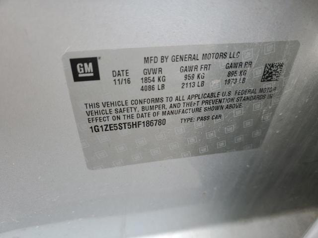 2017 CHEVROLET MALIBU LT - 1G1ZE5ST5HF186780