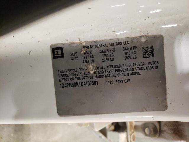 VIN 1G4PR5SK1D4157501 2013 Buick Verano, Convenience no.12