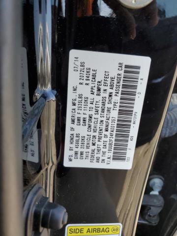 2015 ACURA TLX 19UUB2F34FA001357  68619284