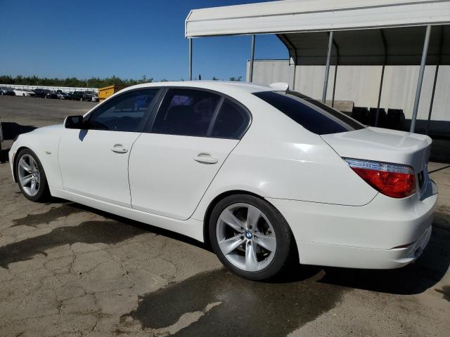 BMW 528 I 2008 white  gas WBANU53558C112184 photo #3