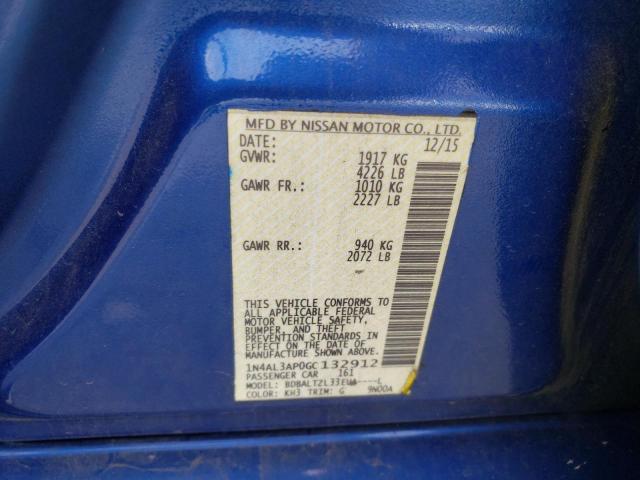 2016 NISSAN ALTIMA 2.5 - 1N4AL3AP0GC132912