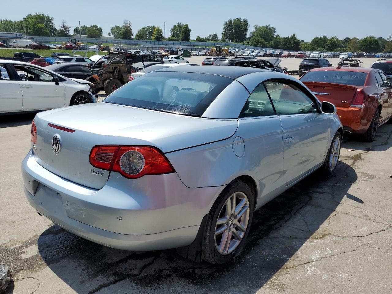 VOLKSWAGEN EOS LUX 2008 gray  gas WVWFA71F98V010009 photo #4