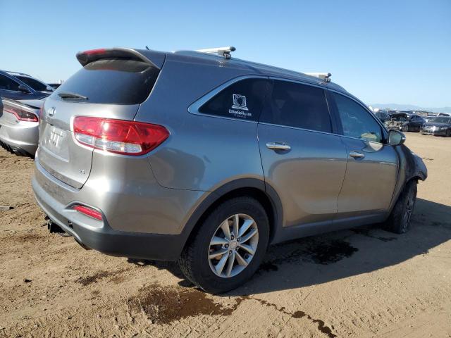 KIA SORENTO LX 2017 gray  gas 5XYPGDA58HG210833 photo #4