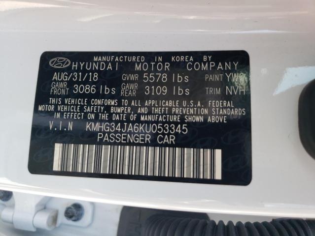 2019 GENESIS G90 PREMIU KMHG34JA6KU053345