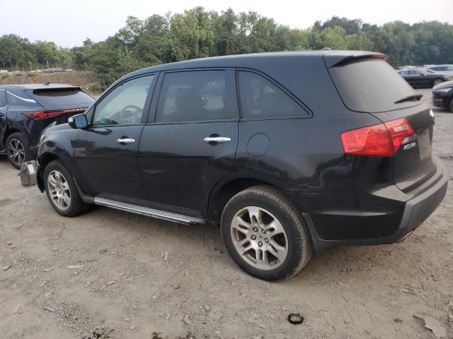 ACURA MDX TECHNO 2008 black  gas 2HNYD28658H555068 photo #3