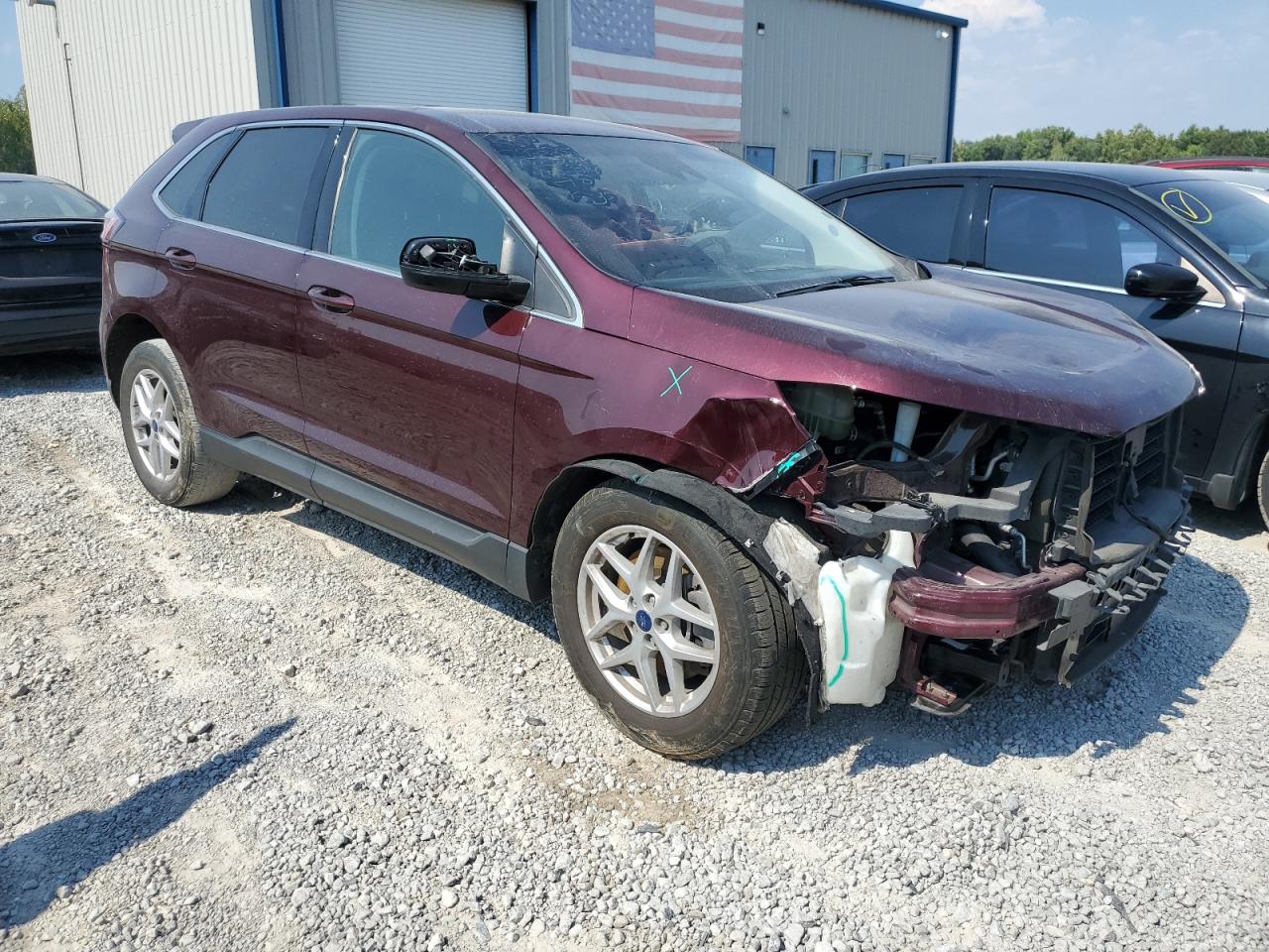 Lot #2907429089 2021 FORD EDGE SEL