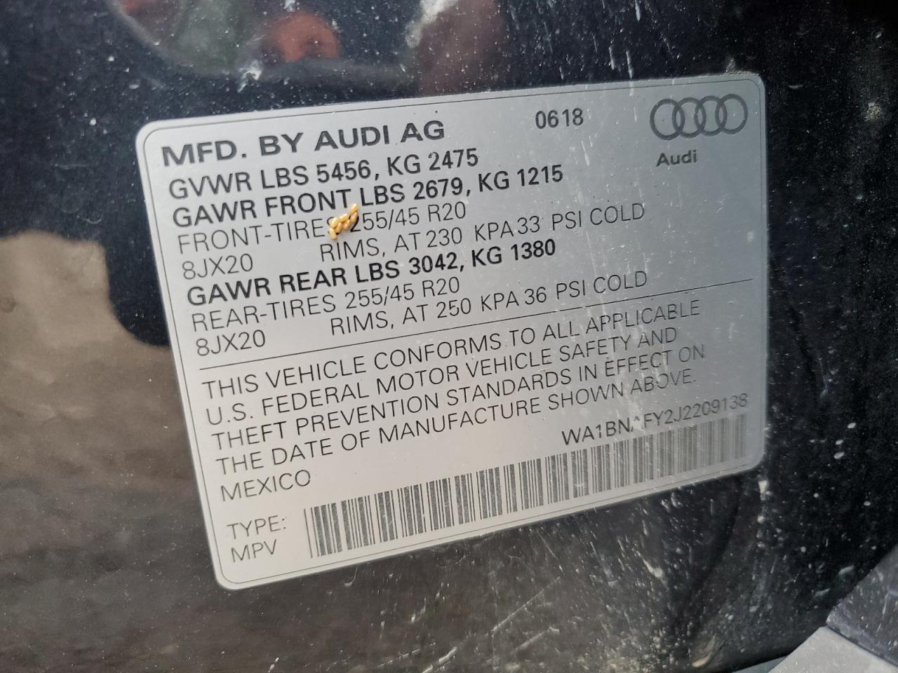 2018 Audi Q5, PREMIUM PLUS