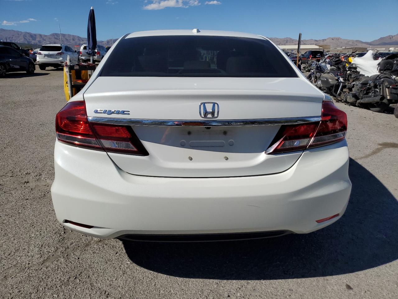 Lot #2924091086 2013 HONDA CIVIC EXL