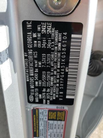 2019 KIA SORENTO LX - 5XYPG4A51KG586104