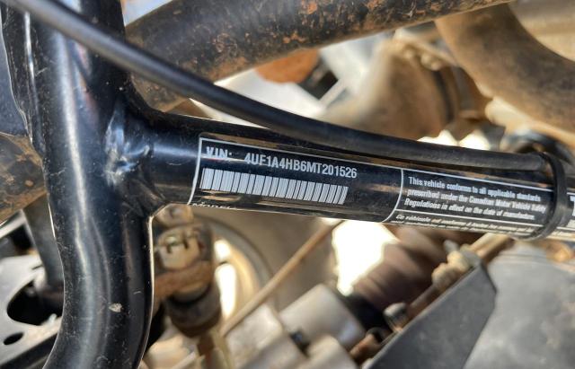 2021 ATV ALL MODELS 4UF1A4HB6MT201526
