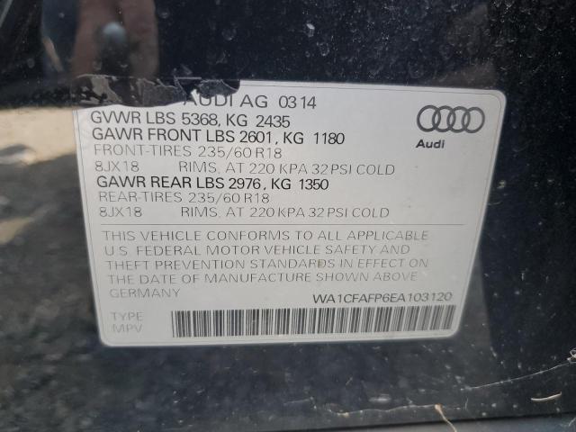 VIN WA1CFAFP6EA103120 2014 Audi Q5, Premium no.13