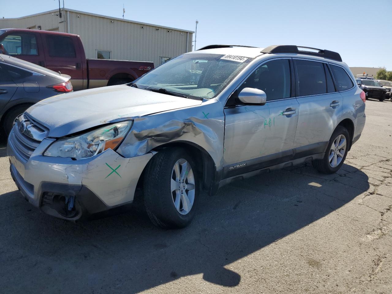 Lot #2823297955 2013 SUBARU OUTBACK 2.