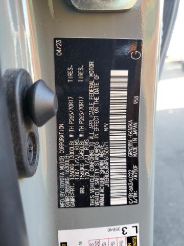2023 TOYOTA 4RUNNER SE - JTERU5JR4P6150671