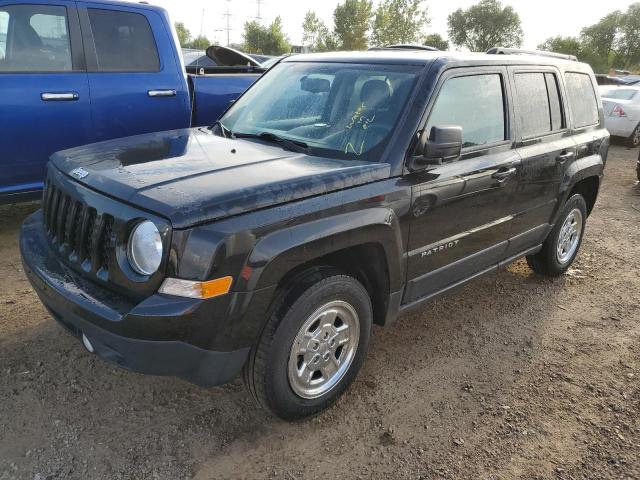 JEEP PATRIOT SP 2016 black  gas 1C4NJRBB6GD781499 photo #1