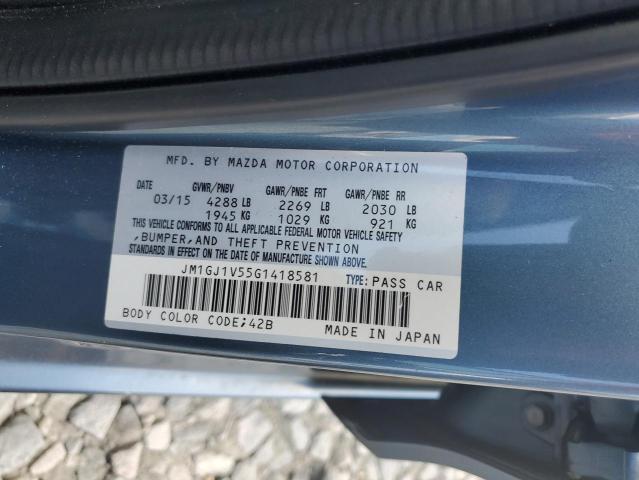 2016 MAZDA 6 TOURING - JM1GJ1V55G1418581