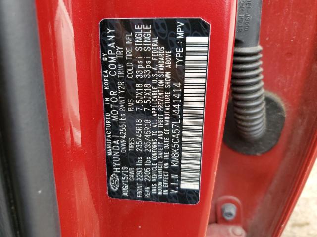2020 HYUNDAI KONA ULTIM - KM8K5CA57LU441414