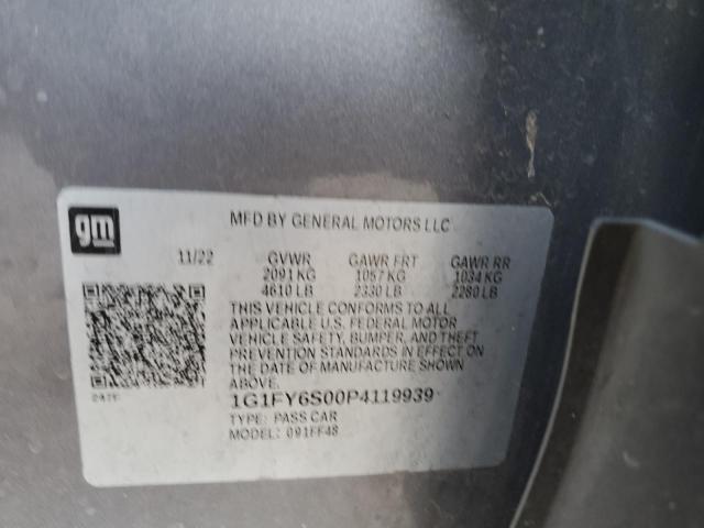 2023 CHEVROLET BOLT EUV L 1G1FY6S00P4119939  65105634