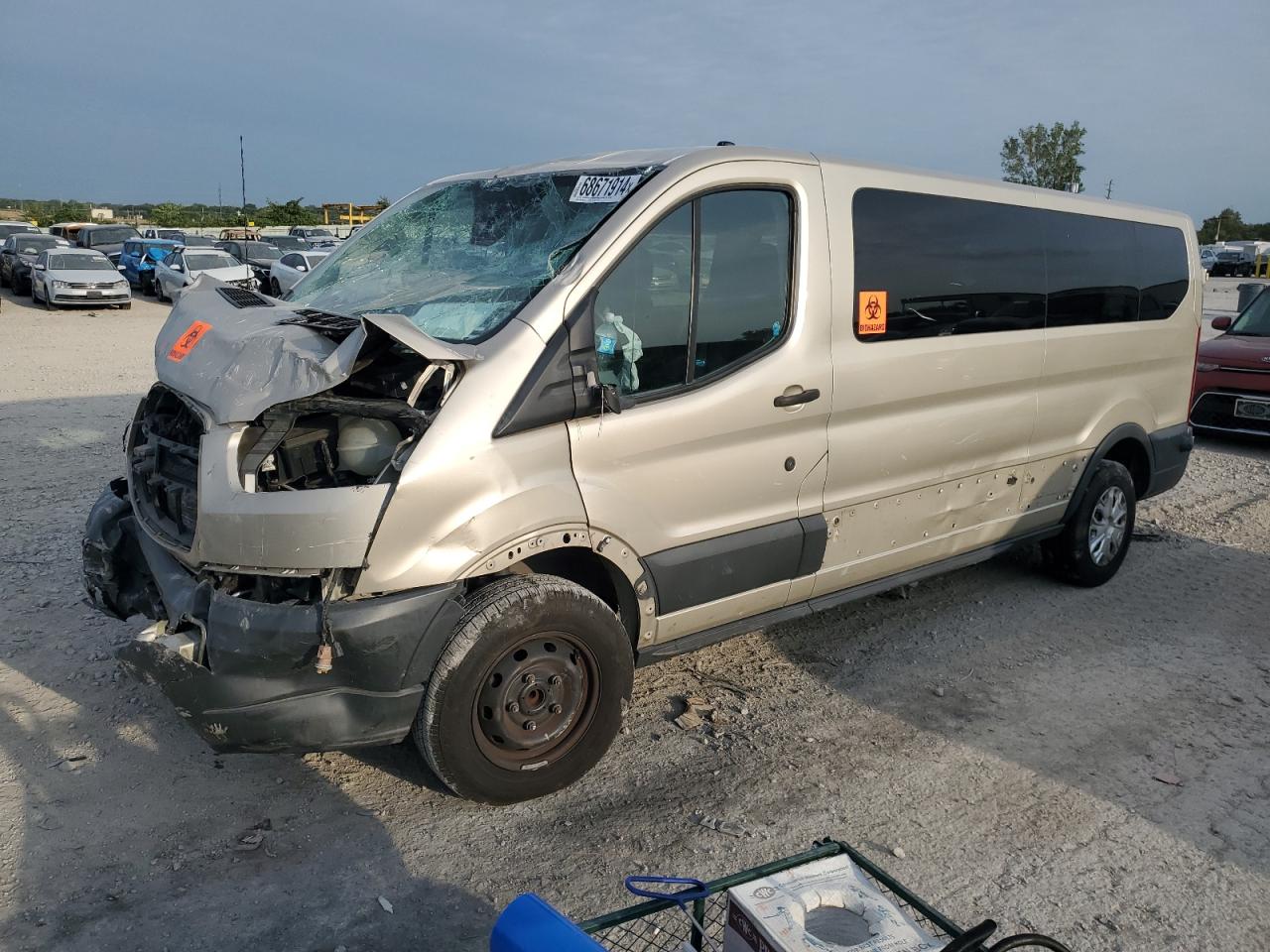 1FBZX2YG1HKB27456 FORD TRANSIT 2017