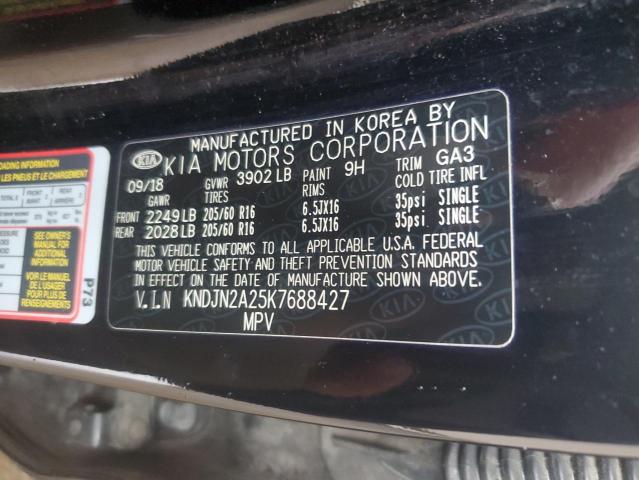2019 KIA SOUL - KNDJN2A25K7688427