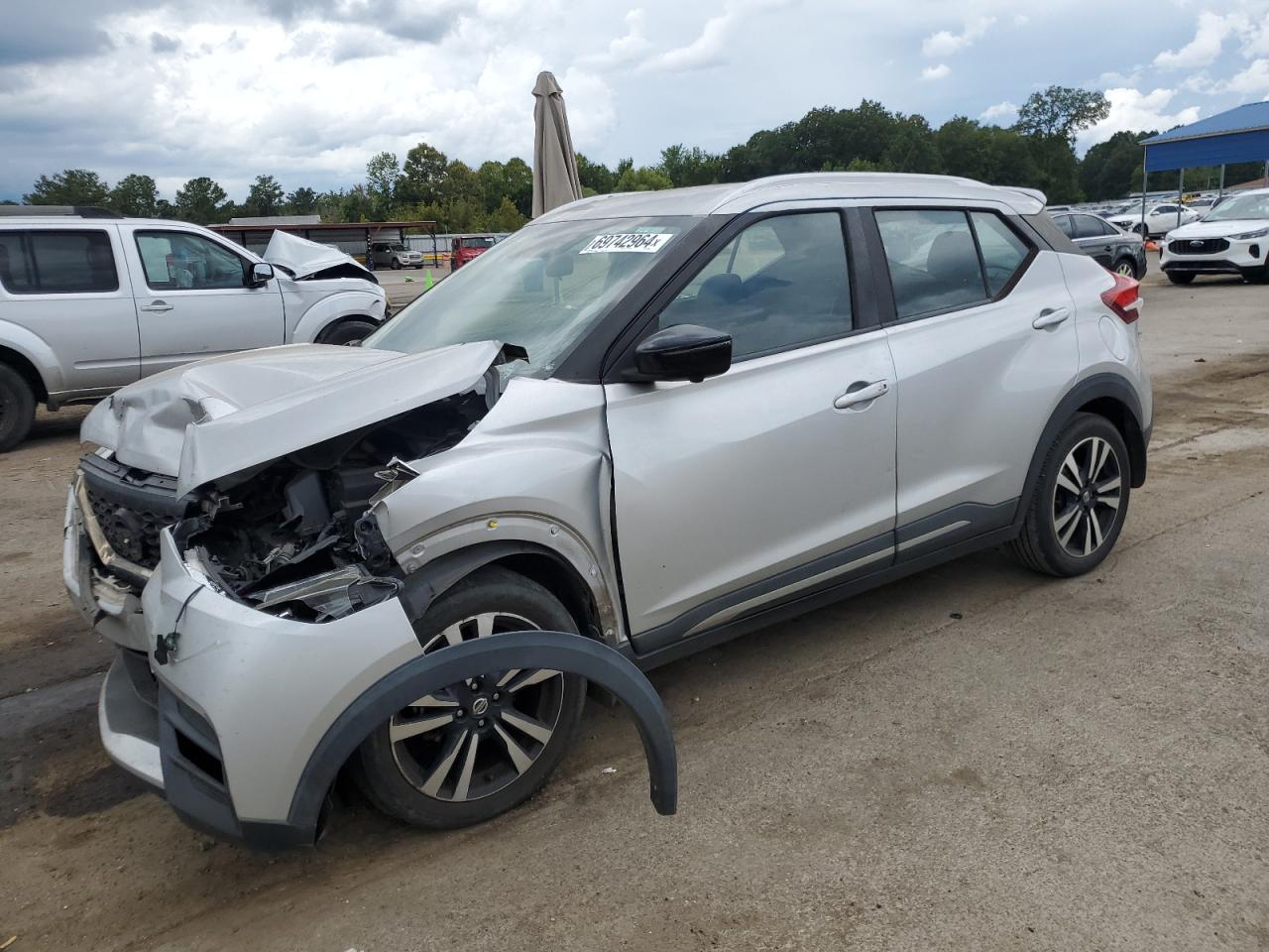 Lot #3028514923 2019 NISSAN KICKS S