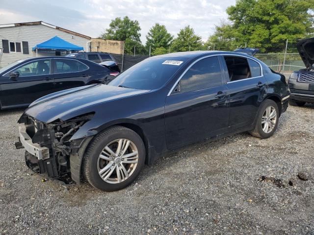 INFINITI G37 2012 black  gas JN1CV6AR1CM673622 photo #1