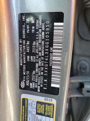 2016 KIA OPTIMA LX - 5XXGT4L3XGG105950