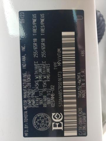2024 TOYOTA GRAND HIGH - 5TDAAAB57RS016173