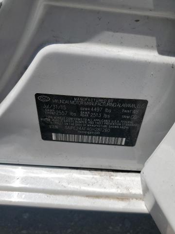 2016 HYUNDAI SONATA SE - 5NPE24AF4GH281260