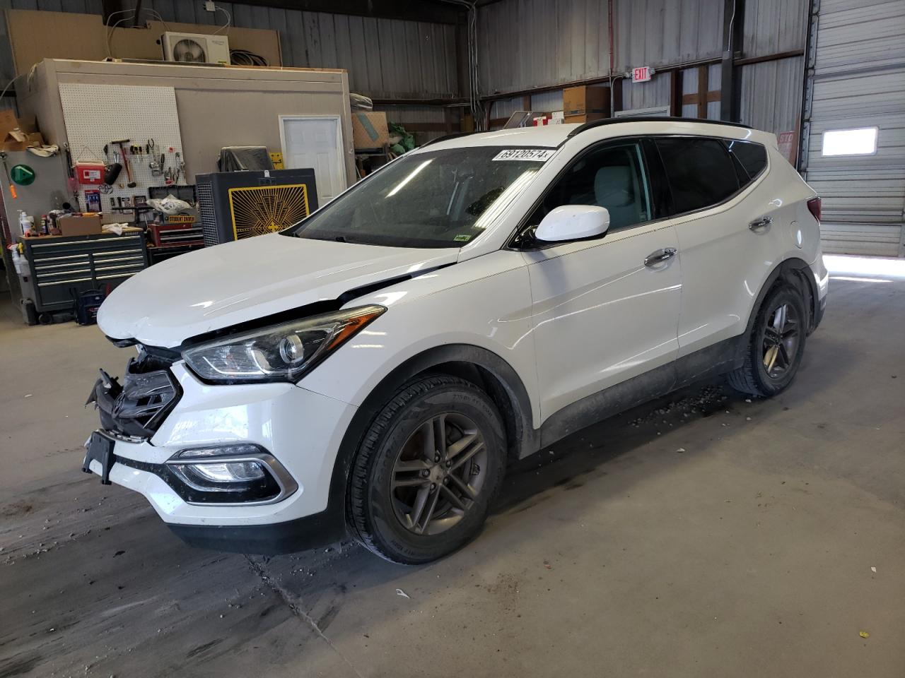 Lot #2926302370 2017 HYUNDAI SANTA FE S