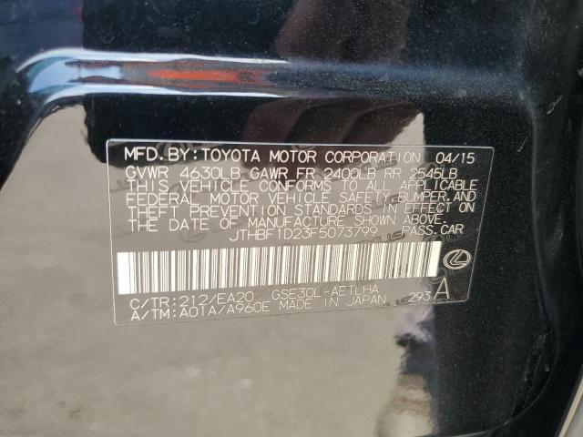2015 LEXUS IS 250 - JTHBF1D23F5073799