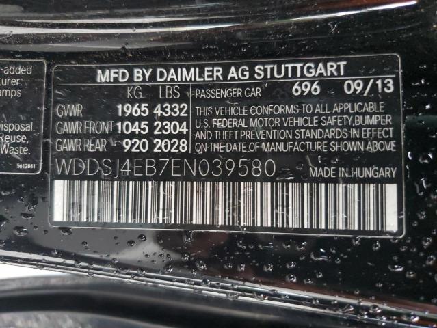 VIN WDDSJ4EB7EN039580 2014 Mercedes-Benz CLA-Class,... no.13