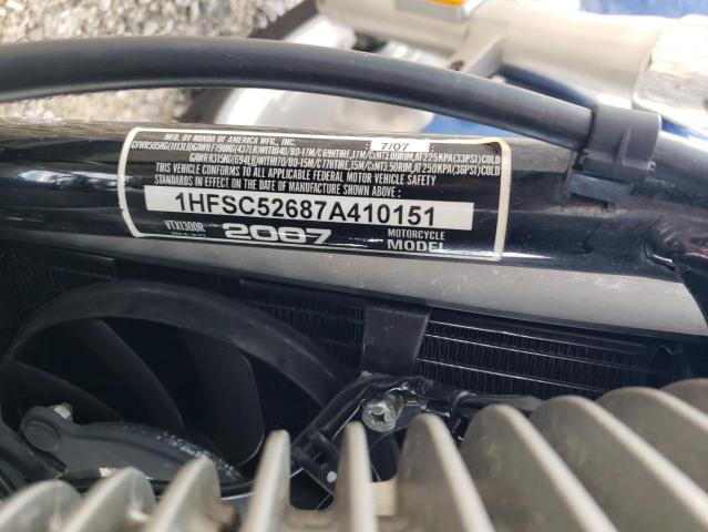 2007 HONDA VTX1300 R 1HFSC52687A410151
