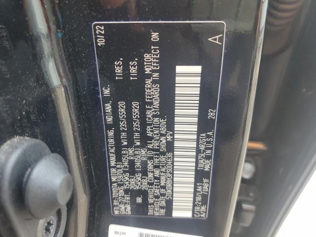 VIN 5TDKDRBH3PS004636 2023 Toyota Highlander, L no.13