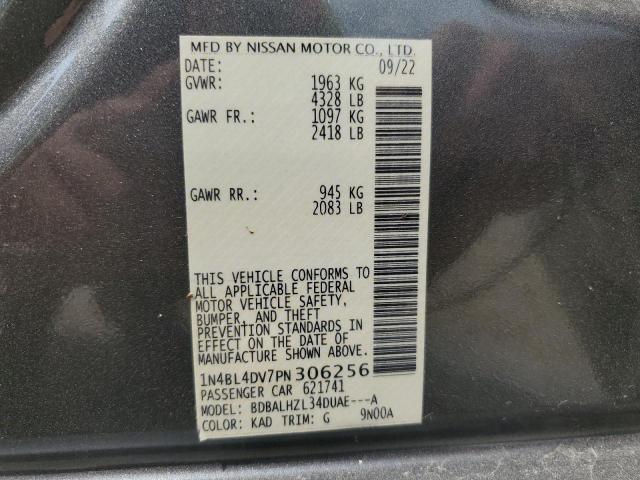 2023 NISSAN ALTIMA SV 1N4BL4DV7PN306256  66129494