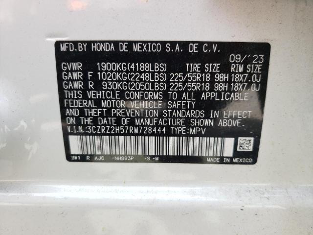 2024 HONDA HR-V SPORT - 3CZRZ2H57RM728444