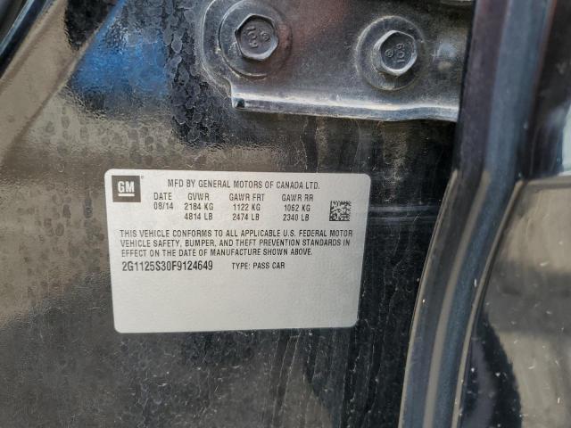 2015 CHEVROLET IMPALA LT - 2G1125S30F9124649