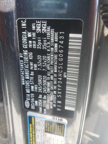 2020 KIA TELLURIDE - 5XYP34HC5LG067431