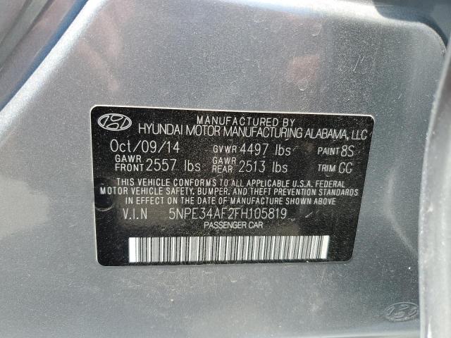 2015 HYUNDAI SONATA SPO - 5NPE34AF2FH105819