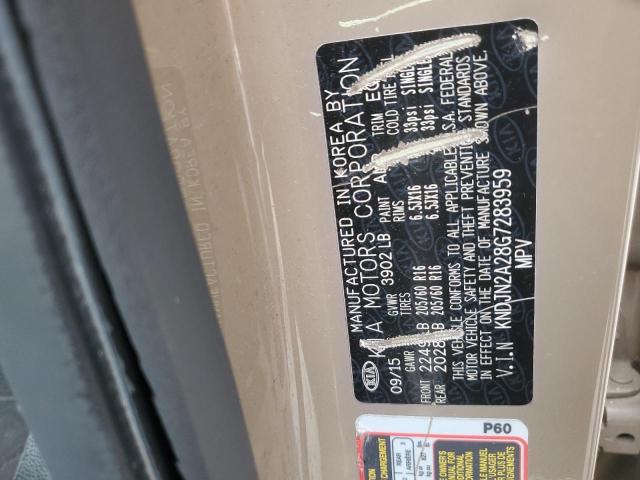 2016 KIA SOUL - KNDJN2A28G7283959