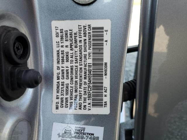2017 HONDA CIVIC LX - 19XFC2F54HE040181