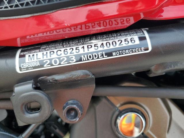 2023 HONDA CBR500 RA MLHPC6251P5400256