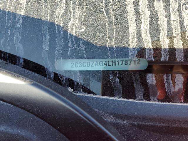 2020 DODGE CHALLENGER 2C3CDZAG4LH178712