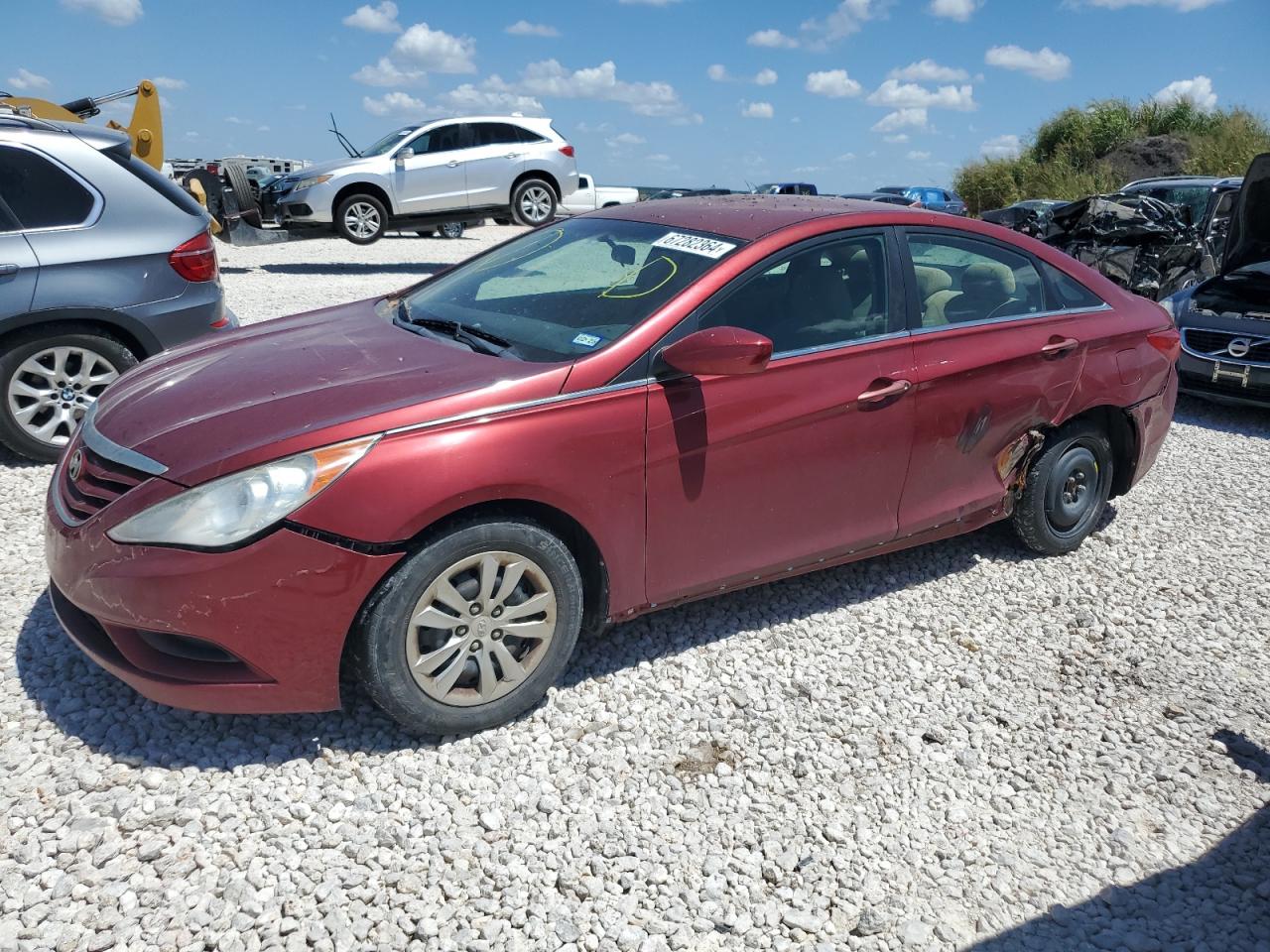 Lot #2914723569 2011 HYUNDAI SONATA GLS