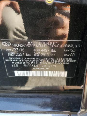2016 HYUNDAI SONATA SPO - 5NPE34AF7GH432170