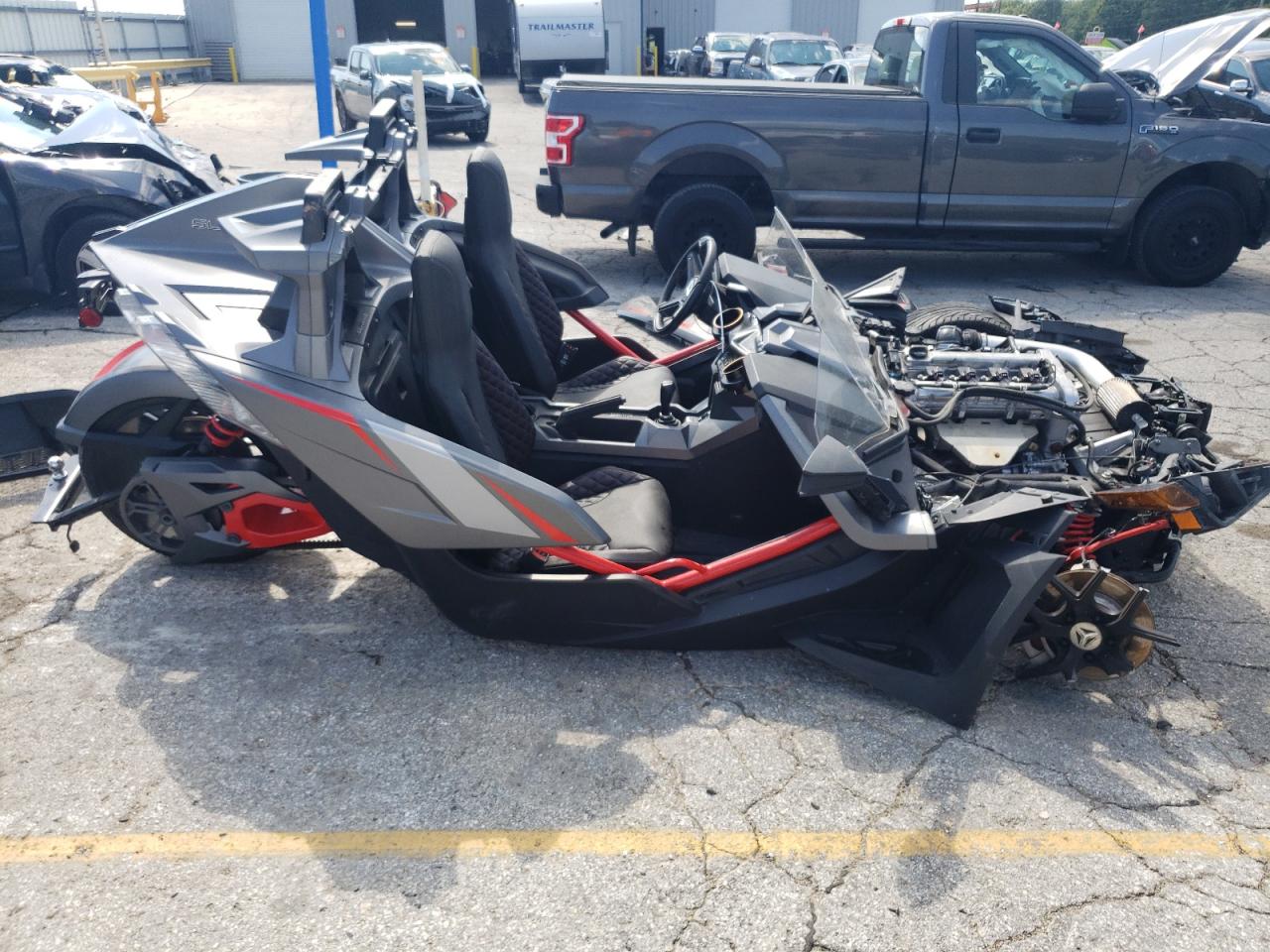 POLARIS SLINGSHOT 2018 two tone  gas 57XAAPFA9J8129827 photo #1