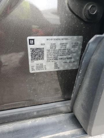 2019 GMC ACADIA SLT - 1GKKNMLS9KZ279269