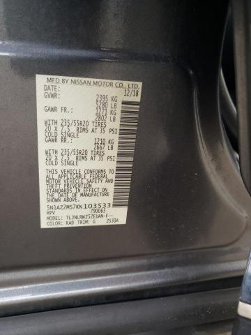 2019 NISSAN MURANO S - 5N1AZ2MS7KN103533