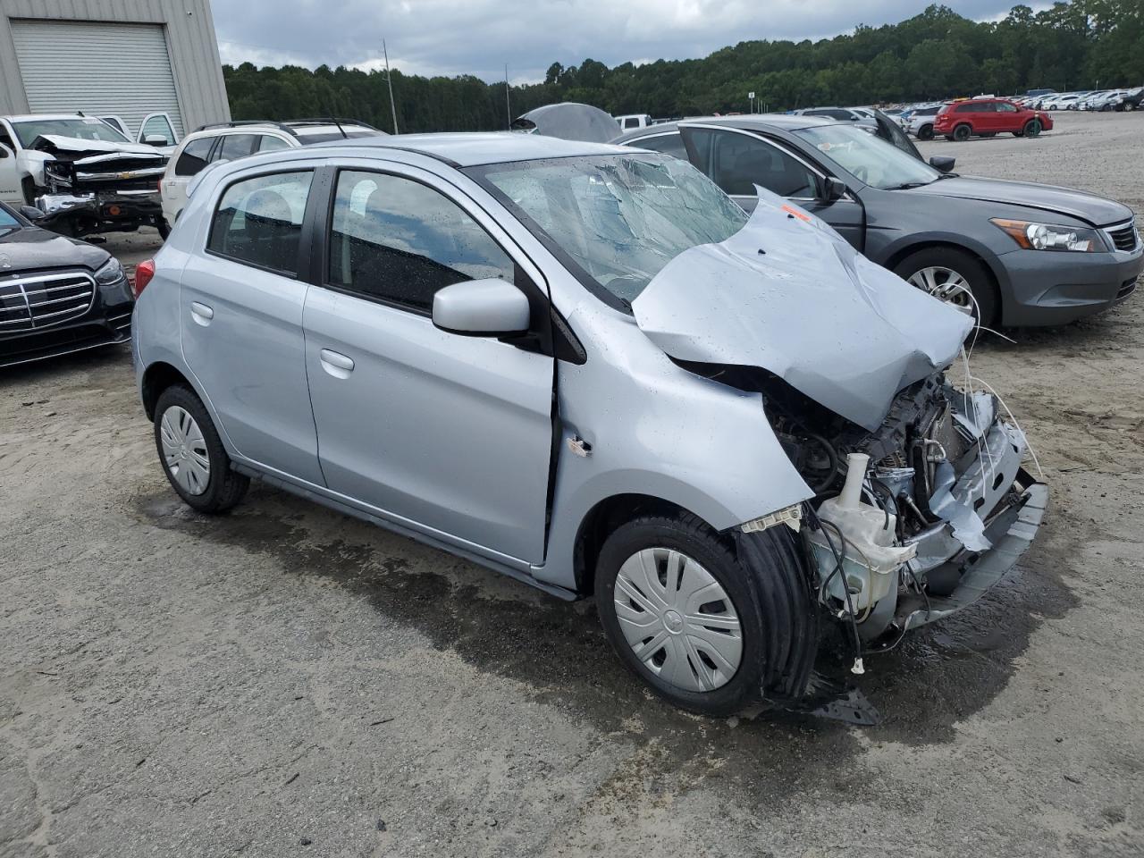 Lot #2923146083 2018 MITSUBISHI MIRAGE ES