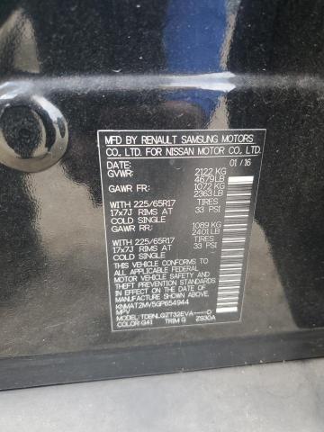 2016 NISSAN ROGUE S - KNMAT2MV5GP654944