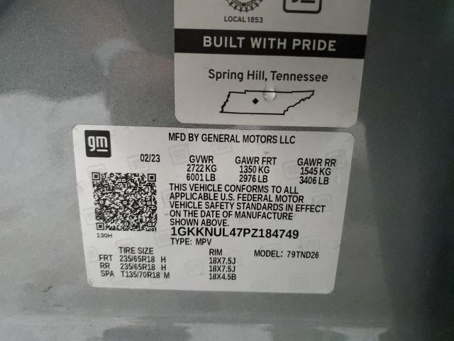2023 GMC ACADIA SLT - 1GKKNUL47PZ184749